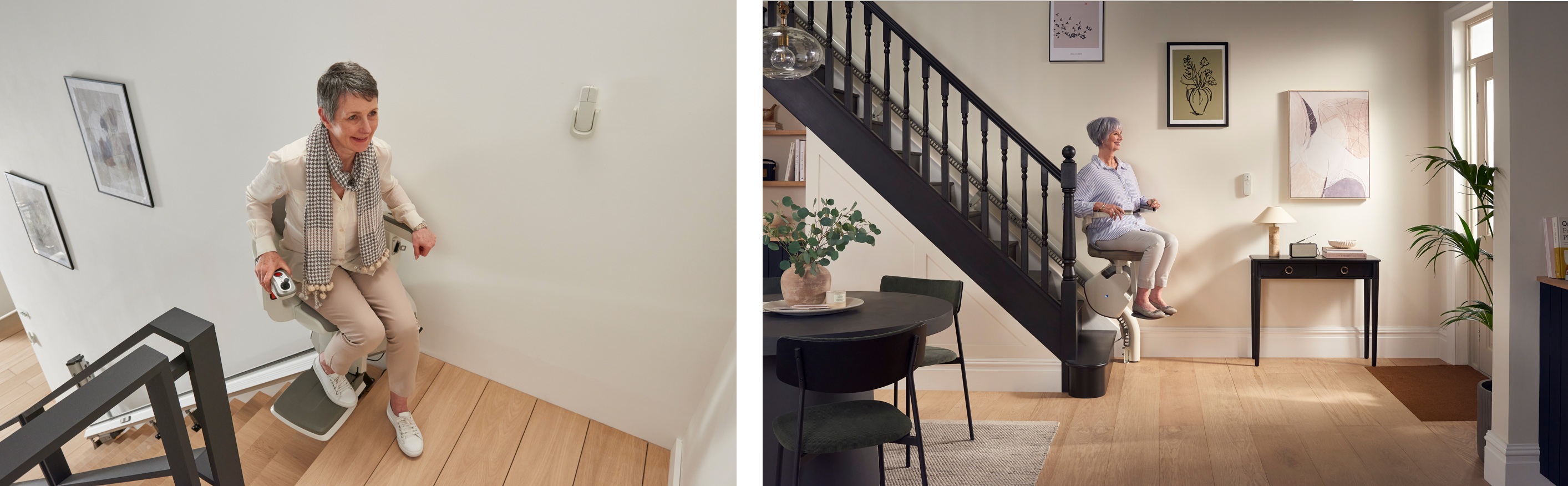 Chaise monte-escalier pour escalier droit